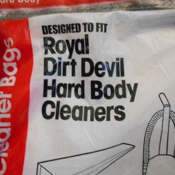 VacMaster Vacuum Cleaner Bags fits Royal Dirt Devil Hard Body Cleaners 3 Bags - Picture 5 of 6